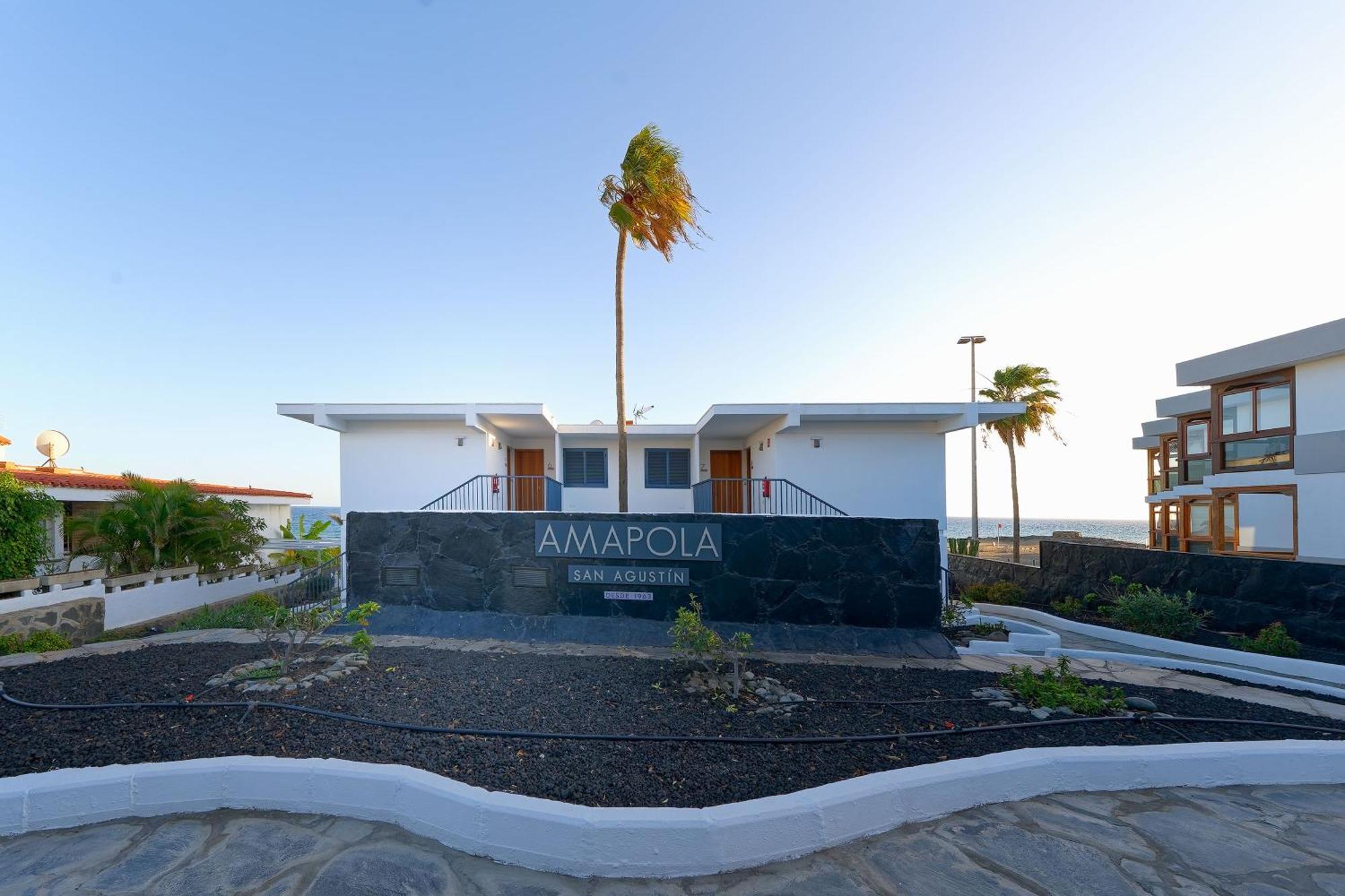 Amapola Blue Sea - Recien Reformado, Frente Al Mar Apartman San Agustín Kültér fotó